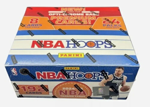 NBA フープス パニーニ 2024-25 バスケットボール トレーディングカード リテールボックス 未開封 192枚|トレーディングカード ラフテル