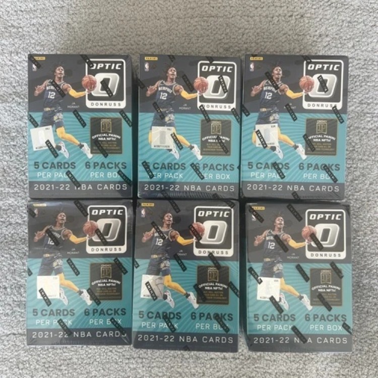 2021-22 ドンラス オプティック NBA バスケットボール ブラスターボックス 6個入り 工場未開封｜トレーディングカード　ラフテル