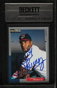 BAS 1998 Upper Deck Collector's Choice Sandy Alomar Jr #349 真正性シール｜トレーディングカード　ラフテル