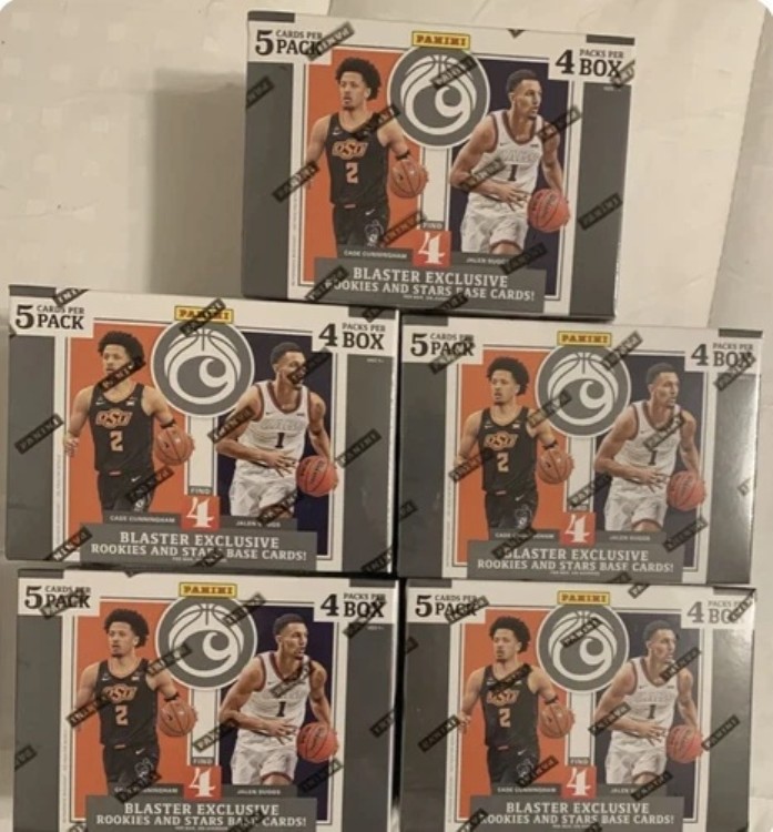 パニーニ クロニクル NBA 2021 ドラフトピック ブラスターボックス 5 個セット 新品未開封オート|トレーディングカード ラフテル