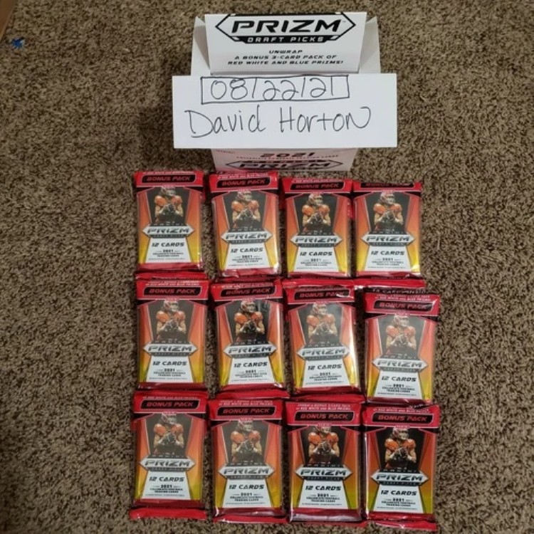 2021 Panini Prizm ドラフトピック フットボール ファットパック ボックスケース 12パック - 新品・未開封｜トレーディングカード　ラフテル