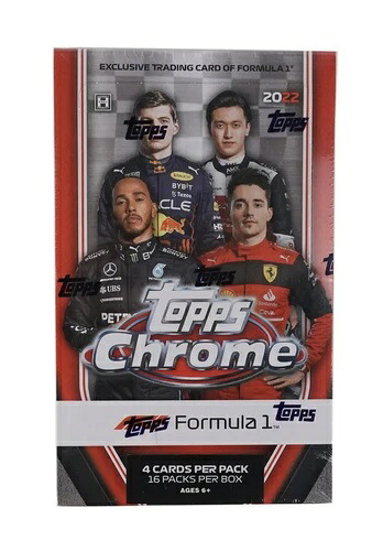 2022 Topps Chrome F1 フォーミュラ1 ホビー ライトボックス 工場未開封|トレーディングカード ラフテル