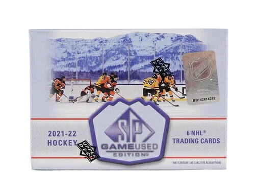 2021/22 Upper Deck SP ゲーム中古ホッケーホビーボックス 英語工場未開封｜トレーディングカード　ラフテル
