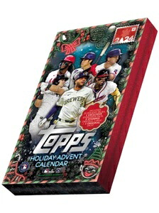 2024 Topps ベースボール ホリデー アドベントカレンダー 密封ボックス|トレーディングカード ラフテル