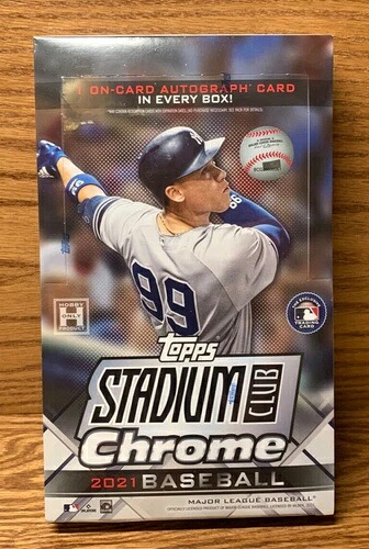 2021 Topps スタジアムクラブ クローム ホビーボックス 工場未開封 1枚入り 直筆サイン入り｜トレーディングカード　ラフテル
