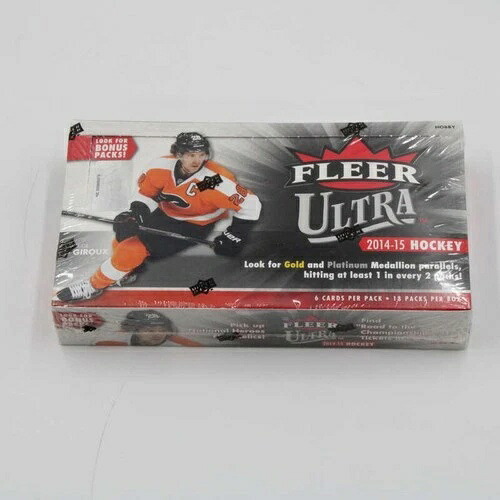 2014-15 Fleer ウルトラホッケー 密封ホビーボックス 18パック GB2981|トレーディングカード ラフテル