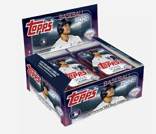 2024 Topps シリーズ 2 野球 工場未開封 リテール ディスプレイ ボックス 280 カード!｜トレーディングカード　ラフテル