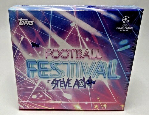 2021 トップス スティーブ・アオキ UEFAチャンピオンズリーグ フットボールフェスティバル 未開封ボックス ロット (2)｜トレーディングカード　ラフテル