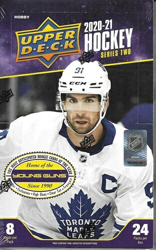 2020-21 Upper Deck シリーズ 2 ホッケー ホビー ボックス 密封 - 24 パック / ボックス KAPRIZOV｜トレーディングカード　ラフテル