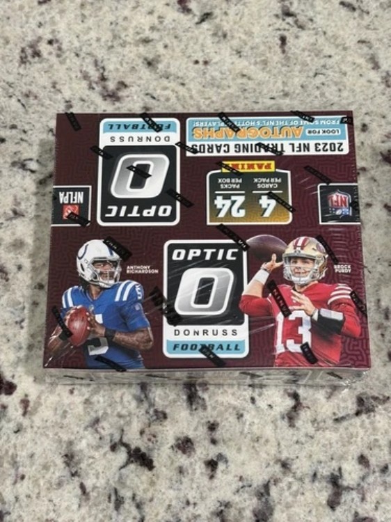 2023 Panini Donruss OPTIC NFL フットボール リテールボックス 工場未開封 24パック|トレーディングカード ラフテル