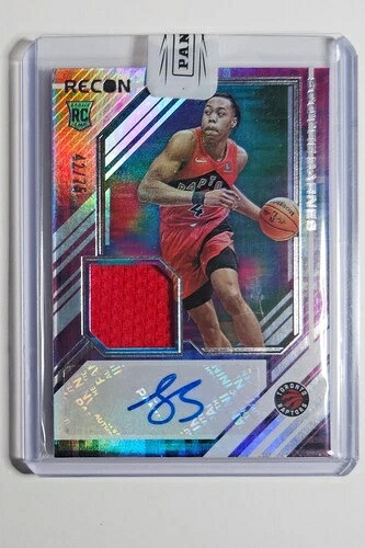 スコッティ・バーンズ ラプターズ 21-22 RECON、RPA、42/75 未開封！｜トレーディングカード　ラフテル
