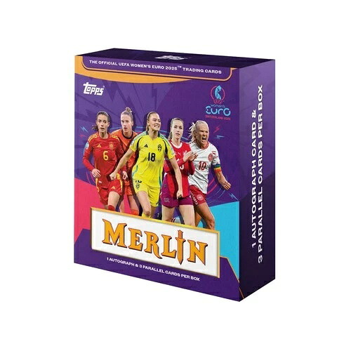 2025 TOPPS マーリン UEFA 女子 EUROS 2025 ホビーボックス 未開封 未開封｜トレーディングカード　ラフテル 59,400円