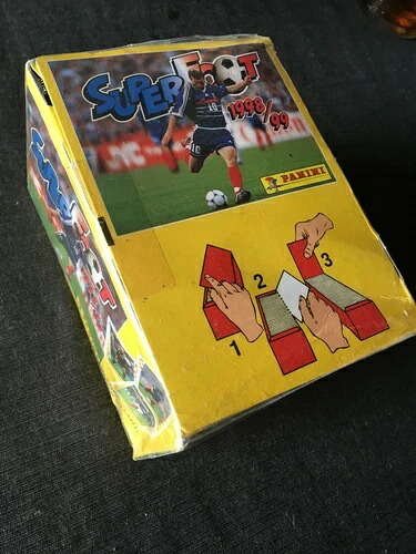 パニーニ ディスプレイボックス 100袋 スーパーフット 1998/1999 フランス ルーキー ジダン｜トレーディングカード　ラフテル 59,400円