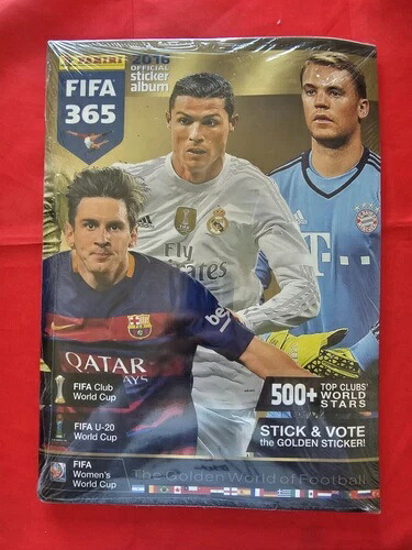 PANINI シール/シールアルバム フルフィギュアセット付き 2016 FIFA 365-|トレーディングカード ラフテル