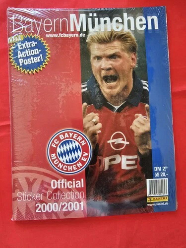 PANINI SEALED/Sealed ALBUM w/ Full Figure Set BAYERN MUNCHEN 2000-01-｜トレーディングカード　ラフテル