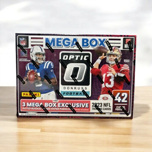 2023 NFL Donruss Optic Football Target Mega Box ロット (1) 1個未開封|トレーディングカード ラフテル
