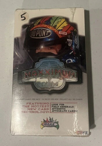1998年 Maxximum NASCAR レースカード 未開封ボックス｜トレーディングカード　ラフテル