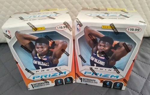 2019-20 Panini Prizm バスケットボール シールド ブラスターボックス JAZIONAUTO (2個セット)|トレーディングカード ラフテル
