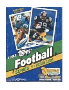 1993 Topps NFL フットボール シリーズ 1 工場未開封 ホビーワックスボックス - 36パック｜トレーディングカード　ラフテル