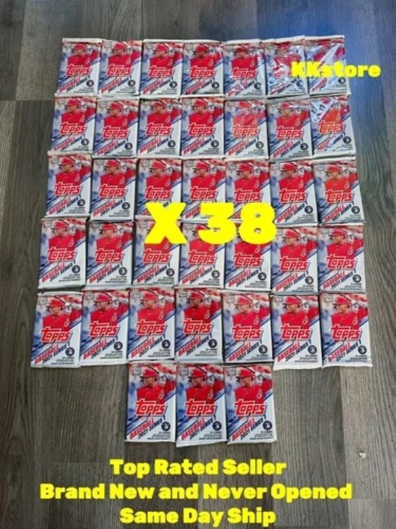 (38) 2021 Topps MLB ベースボールシリーズ 1パック 16枚入り 工場未開封 即日発送｜トレーディングカード　ラフテル