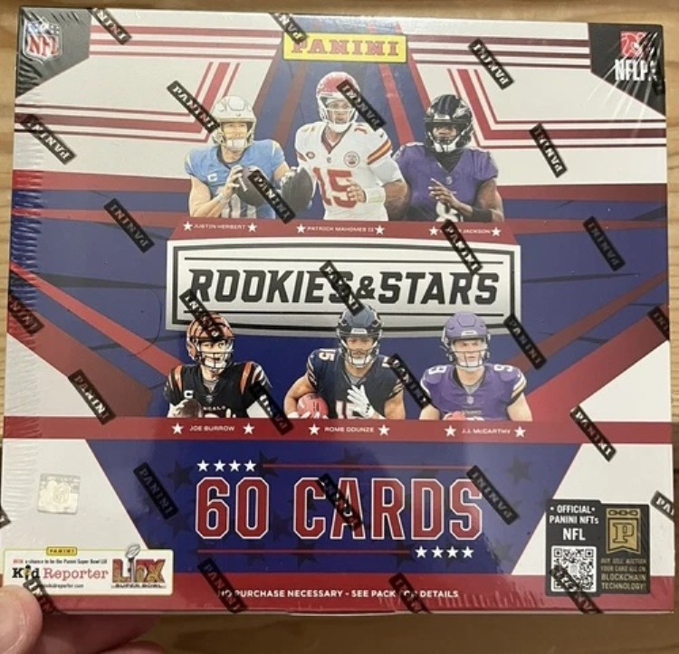 2024 Panini NFL ルーキーズ＆スターズ フットボール ロングエビティボックス - オート＆メモリアル 1個 未開封｜トレーディングカード　ラフテル