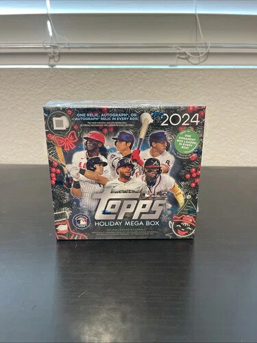 2024 Topps ホリデー MLB ベースボール メガボックス 工場未開封 新品｜トレーディングカード　ラフテル