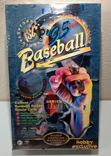 1995 Topps スタジアム クラブ 野球カード ホビー ボックス限定 シリーズ 1 未開封!｜トレーディングカード　ラフテル