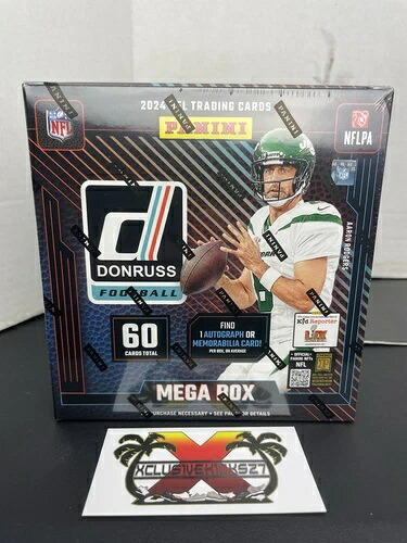2024年 パニーニ ドンラス NFL フットボール メガボックス レッドウェーブ / 工場未開封｜トレーディングカード　ラフテル