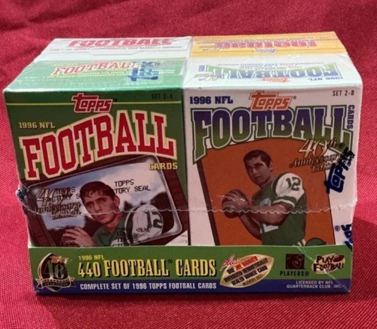 1996年 Topps Football 工場未開封セット NFL シリアル ジョー・ネイマス｜トレーディングカード　ラフテル