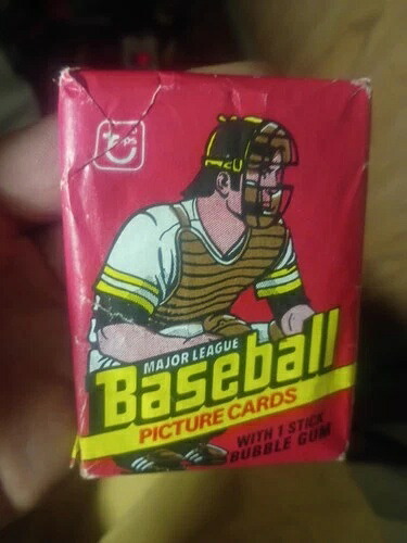 1978 Topps ベースボールワックスパック (1) 箱未開封 Murray Molitor Trammell RC｜トレーディングカード　ラフテル