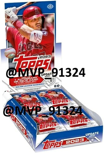 2023 Topps アップデートシリーズ ベースボールホビーボックス - 工場未開封｜トレーディングカード　ラフテル