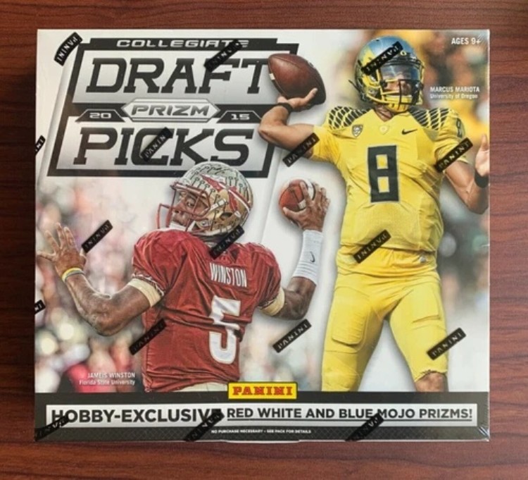 2015 Panini Prizm ドラフトピック フットボール トレーディングカード ホビーボックス - 未開封 - 2 オート｜トレーディングカード　ラフテル