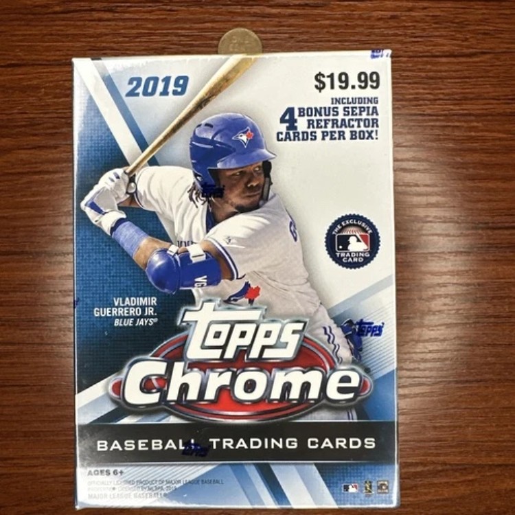 2019 TOPPS クローム ベースボール シールド ブラスターボックス オオタニ ゲレーロ タティス アロンソ ベッツ｜トレーディングカード　ラフテル