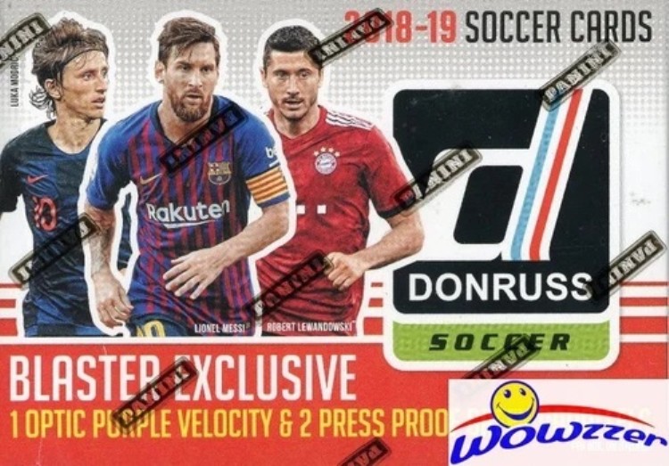 2018/19 パニーニ ドンラス サッカー ブラスターボックス - 限定オプティック！MBAPPE/VINI Jr RC YR｜トレーディングカード　ラフテル