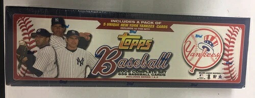 2006 Topps ベースボールファクトリーセット ヤンキース 未開封 コンプリートカード 659枚入り ボックスボーナスパック｜トレーディングカード　ラフテル