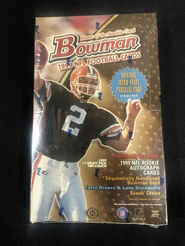 1999年 Bowman フットボール ホビーボックス 工場未開封 24パック オートゴールド｜トレーディングカード　ラフテル