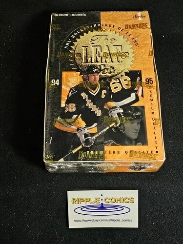 Donruss/Score The Leaf 1994-95 シリーズ1 工場未開封 NHL カードパック ボックス｜トレーディングカード　ラフテル