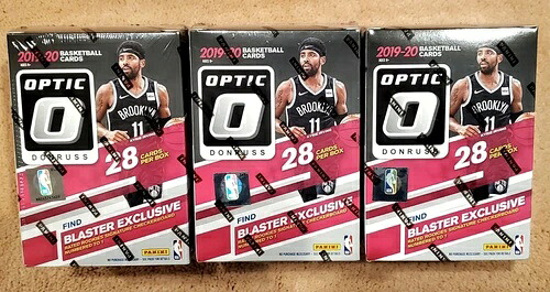 2019-20 Panini Donruss Optic バスケットボール ブラスター ボックス、未開封 Ja Zion RC 3 個入り｜トレーディングカード　ラフテル