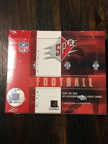 2006年 Upper Deck SPX フットボール ホビーボックス 工場未開封｜トレーディングカード　ラフテル