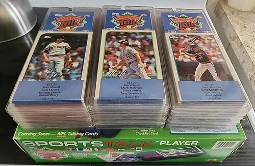 1989 Topps ベースボールトークコレクション 未開封 コンプリートセット 選手カード164枚付き｜トレーディングカード　ラフテル