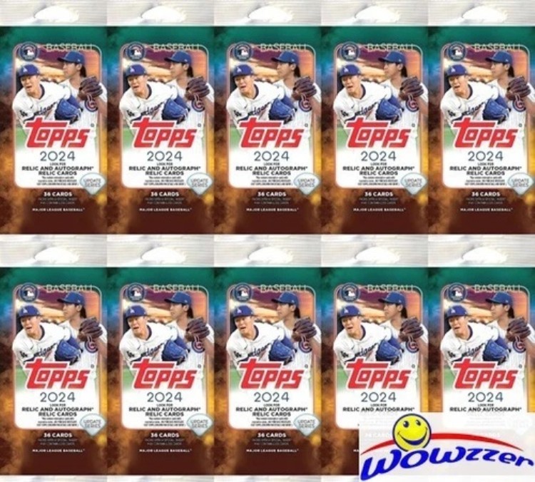 (10)2024 Topps アップデート ベースボール 巨大 工場未開封 ジャンボ ファットチェロ パック 360枚カード｜トレーディングカード　ラフテル