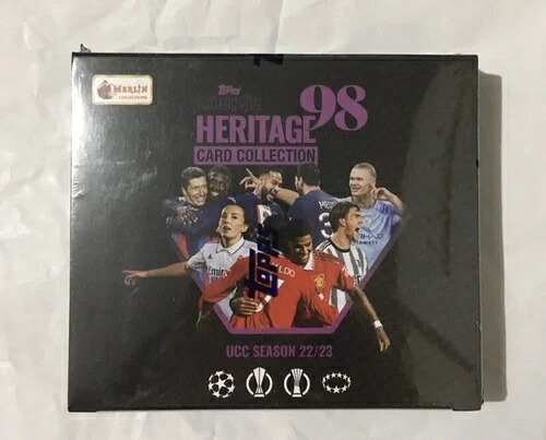 Topps UEFAクラブ大会 - Merlin98 Heritage 22/23 - 1オート - 新品未開封｜トレーディングカード　ラフテル