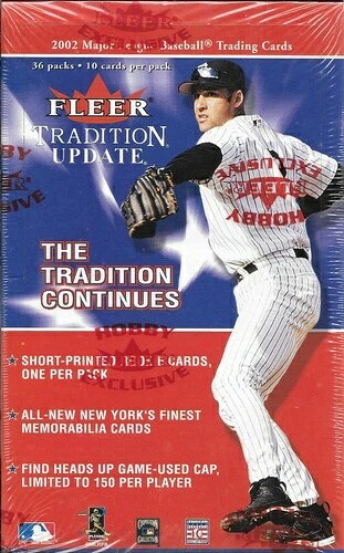 2002 Fleer Tradition Update 野球用 密封ホビーボックス｜トレーディングカード　ラフテル