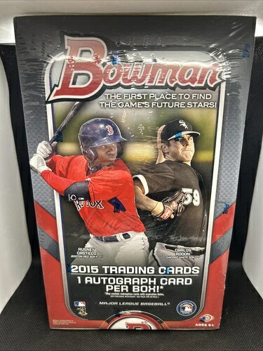 2015年 Bowman Baseball ファクトリーシール HTA ジャンボボックス MLBトレーディングカード｜トレーディングカード　ラフテル