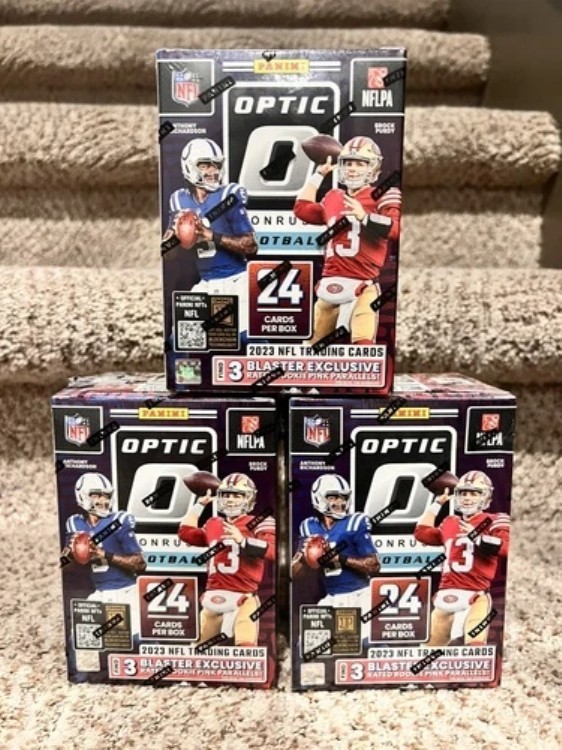 2023-24 パニーニ ドンラス オプティック NFL フットボール ブラスターボックス 3個セット - 新品/未開封｜トレーディングカード　ラフテル 59,895円