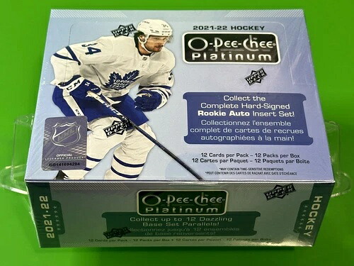 2021-22 O-Pee-Chee プラチナ ホッケー 工場未開封 ホビーボックス!!｜トレーディングカード　ラフテル
