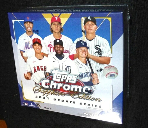 2021 Topps Chrome Sapphire Update Series 野球 ファクトリーシールボックス｜トレーディングカード　ラフテル 58,685円