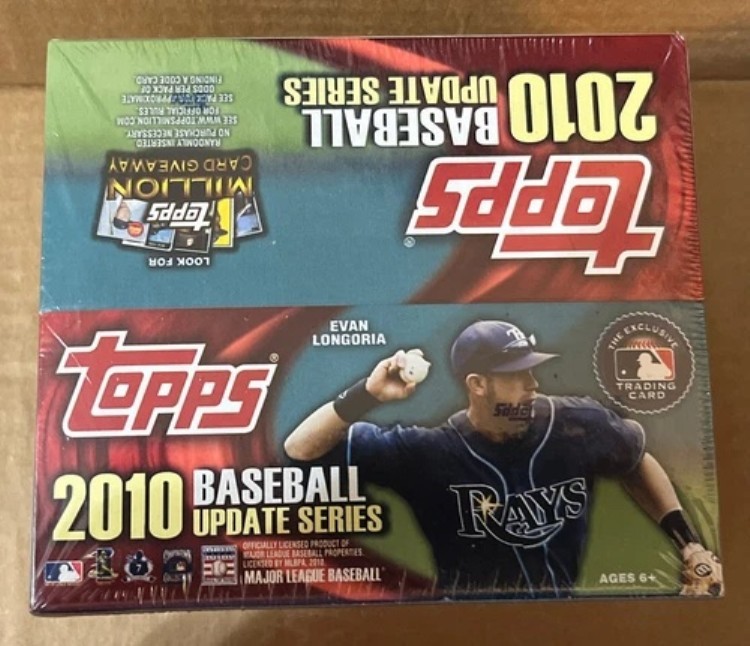 2010 Topps ベースボール アップデートシリーズ 未開封 リテールボックス 24パック エヴァン・ロンゴリア｜トレーディングカード　ラフテル 58,685円