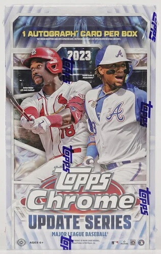 2023 Topps Chrome Update Series ベースボールホビーボックス 工場未開封｜トレーディングカード　ラフテル