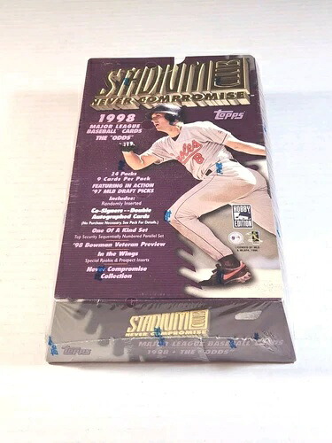 1998 TOPPS スタジアムクラブ ベースボール THE "ODDS" ホビーボックス 工場未開封! 素晴らしい!|トレーディングカード ラフテル
